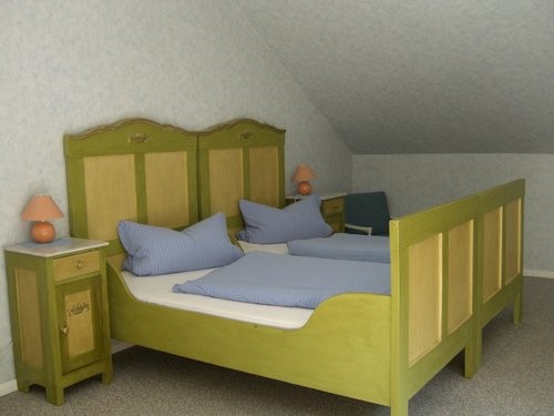 Gemütliche Betten in der Ferienwohnung